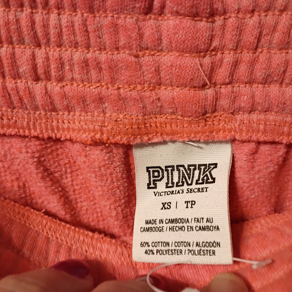 PINK Victoria's Secret Coral Athletic Shorts